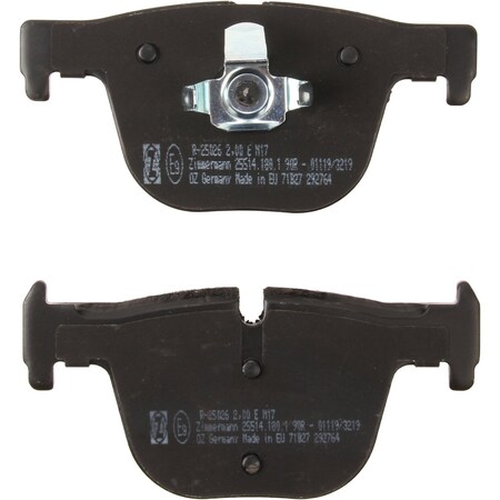 Zimmermann Brake Pad Set, 255141801 255141801
